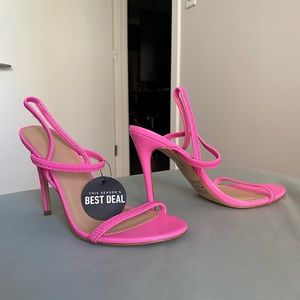 Brand new Bright pink high heels